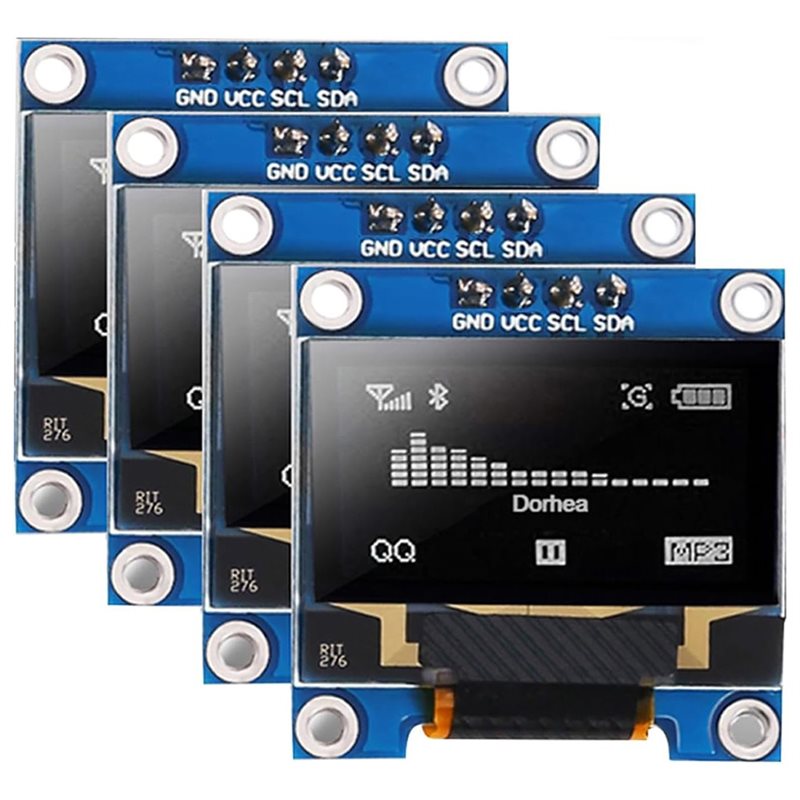 Oled Display 0.96 - A37T-4Pcs 0.96 Inch OLED Display Module