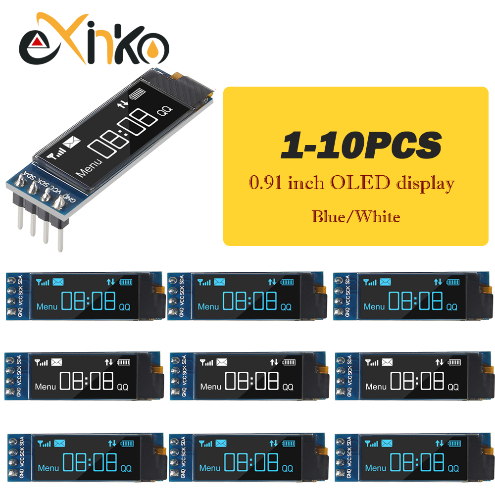 1-10pcs 0.91 inch OLED Display - Oled Display 0.96 ulasan dan harga