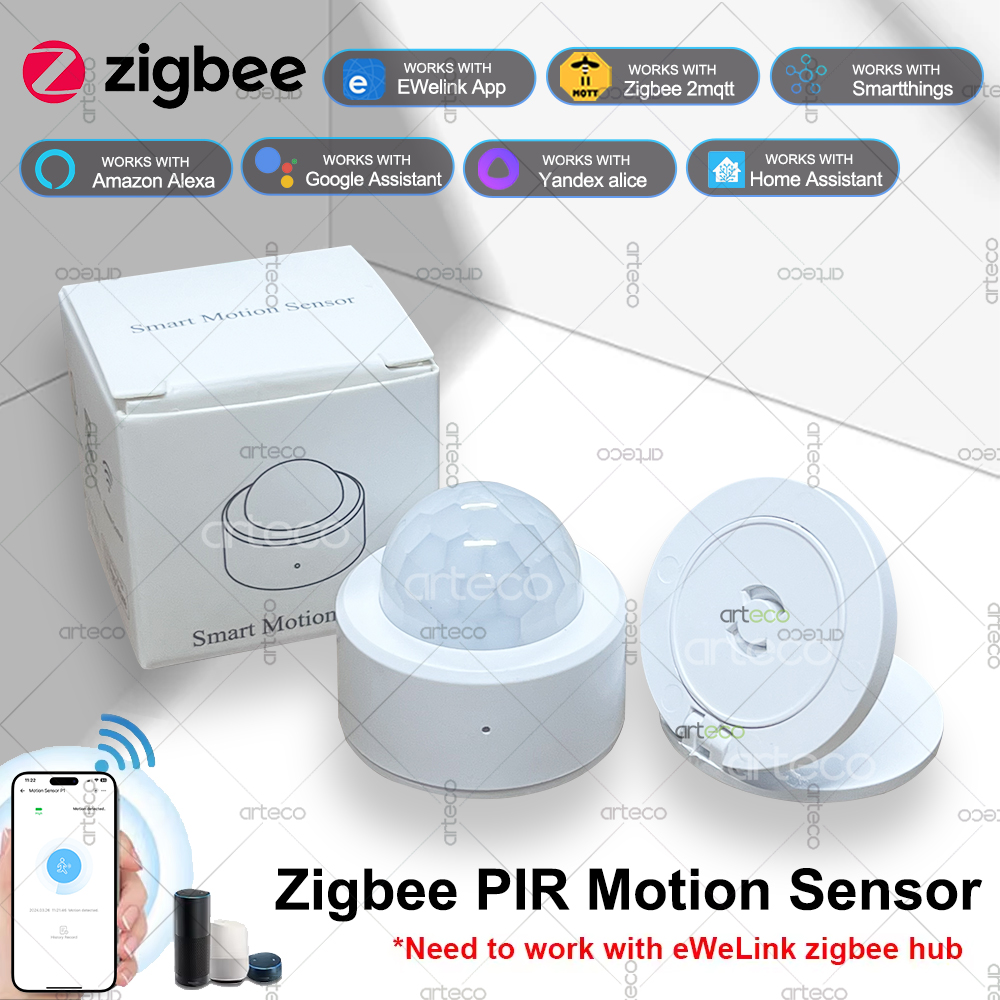 Ewelink Zigbee PIR Motion Sens - Pir Motion Sensor ulasan dan harga