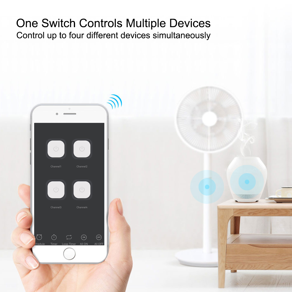 Smart Tuya Switch 4CH Relay Mo - Relay Module 4 Channel ulasan dan harga