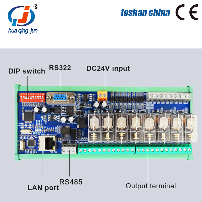 Huaqingjun 8-Channel RS485 Eth - Relay Module 4 Channel ulasan dan harga