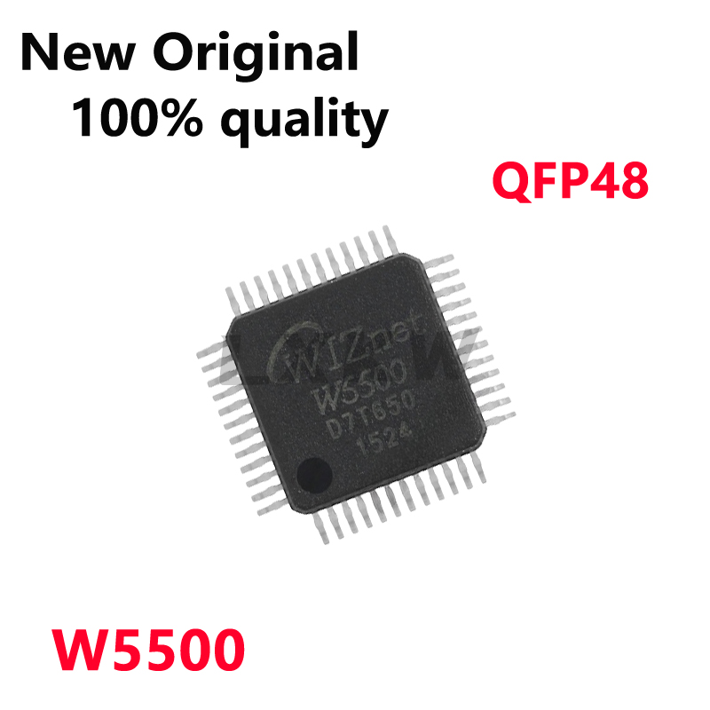 1~5/PCS New Original W5500 QFP - Ethernet W5500 ulasan dan harga