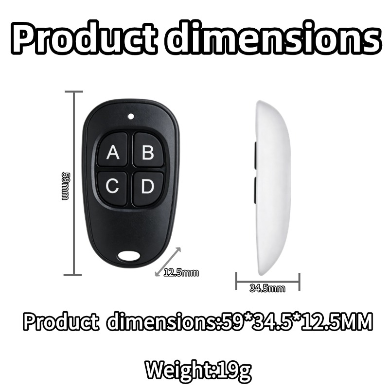 433MHz Universal Wireless Remo - Relay Module 4 Channel ulasan dan harga