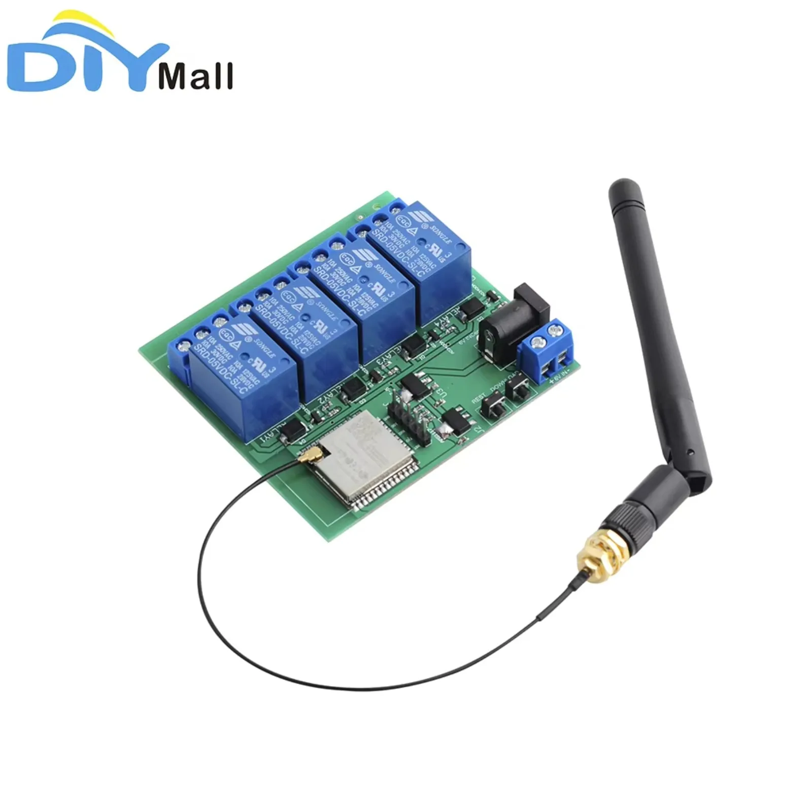 ESP32 4 Channel Wireless Relay - Relay Module 4 Channel ulasan dan harga