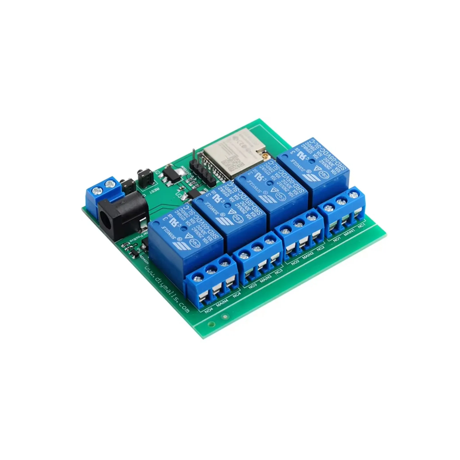 ESP32 4 Channel Wireless Relay - Relay Module 4 Channel ulasan dan harga