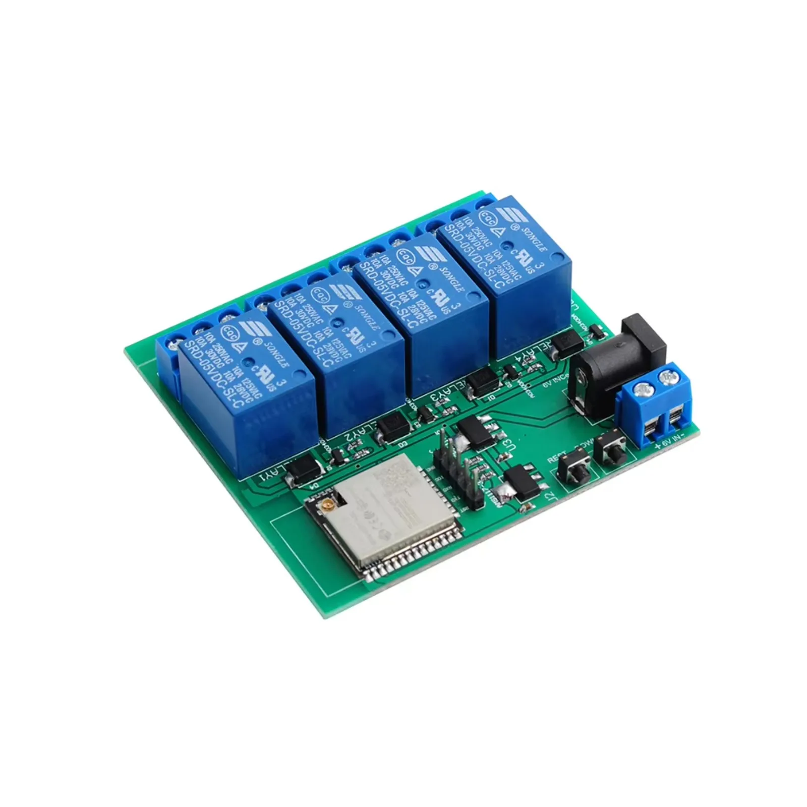 ESP32 4 Channel Wireless Relay - Relay Module 4 Channel ulasan dan harga