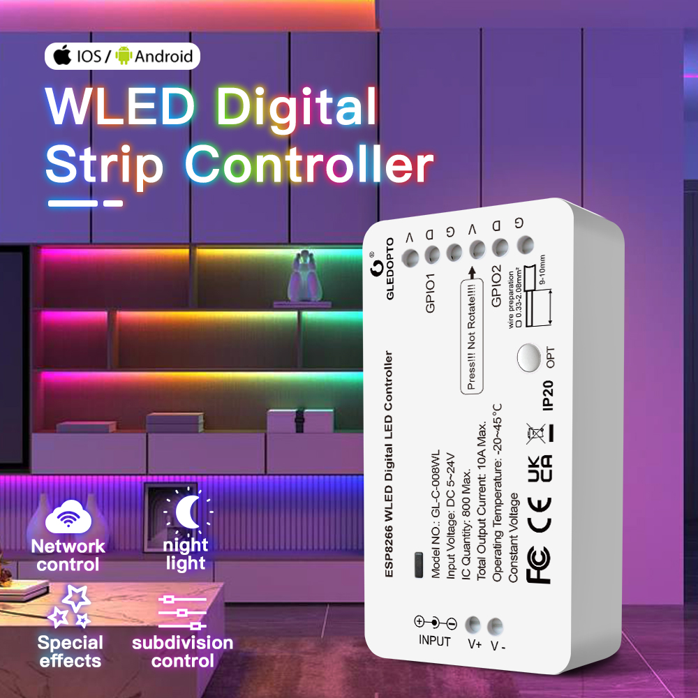5V-24V WLED RGB RGBW Digital S - Ws2812B Strip 5V ulasan dan harga