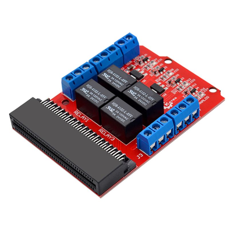 A64I Microbit 4 Channel Relay  - Relay Module 4 Channel ulasan dan harga