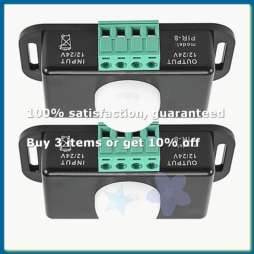●Motion Sensor Switch, 12V 24V - Pir Motion Sensor ulasan dan harga